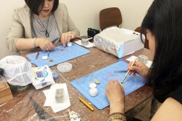 レジュフラワーアクセサリー