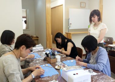 レジュフラワーアクセサリー