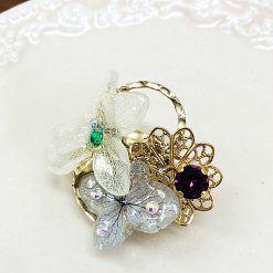 レジュフラワーアクセサリー